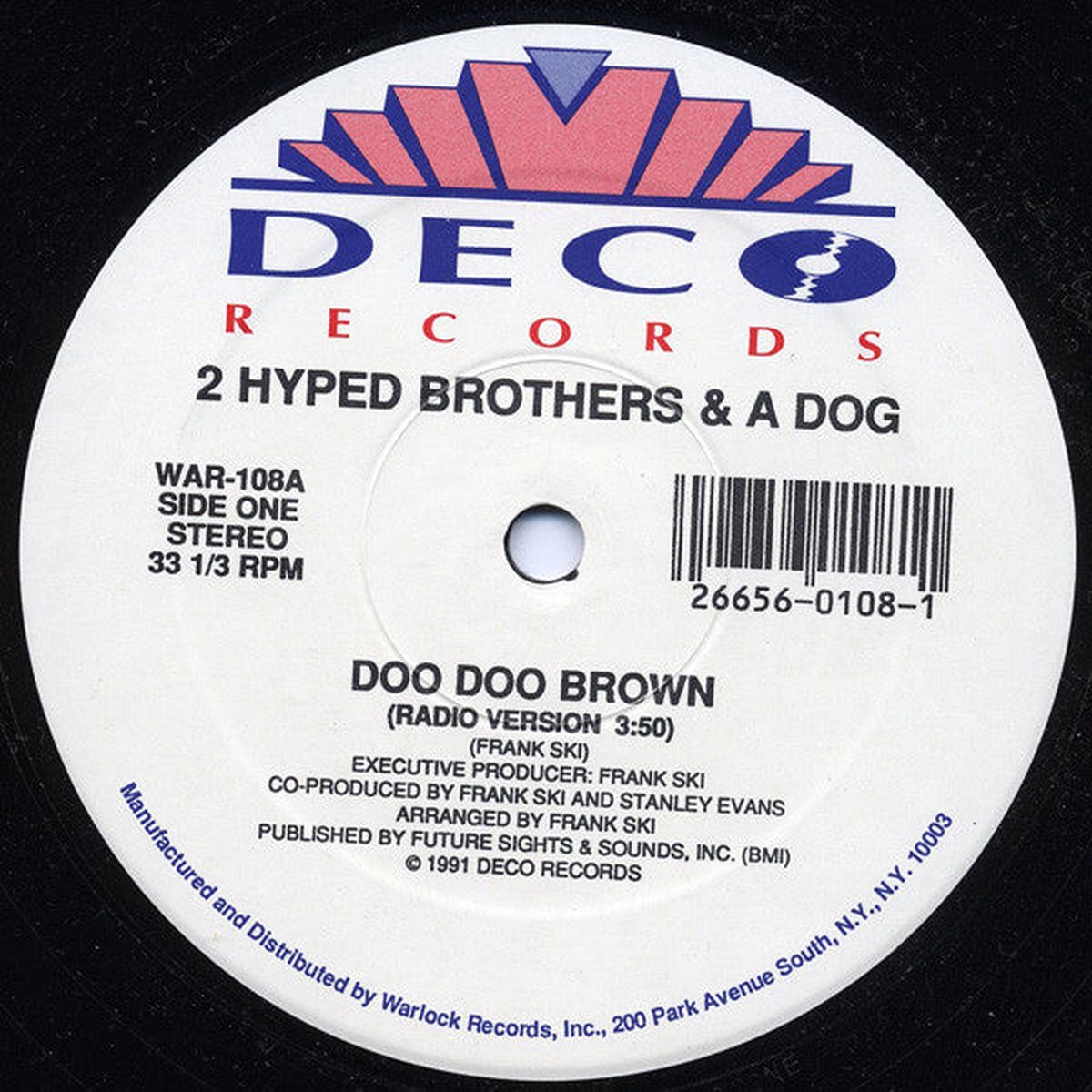 2 Hyped Brothers & A Dog - Doo Doo Brown (12")