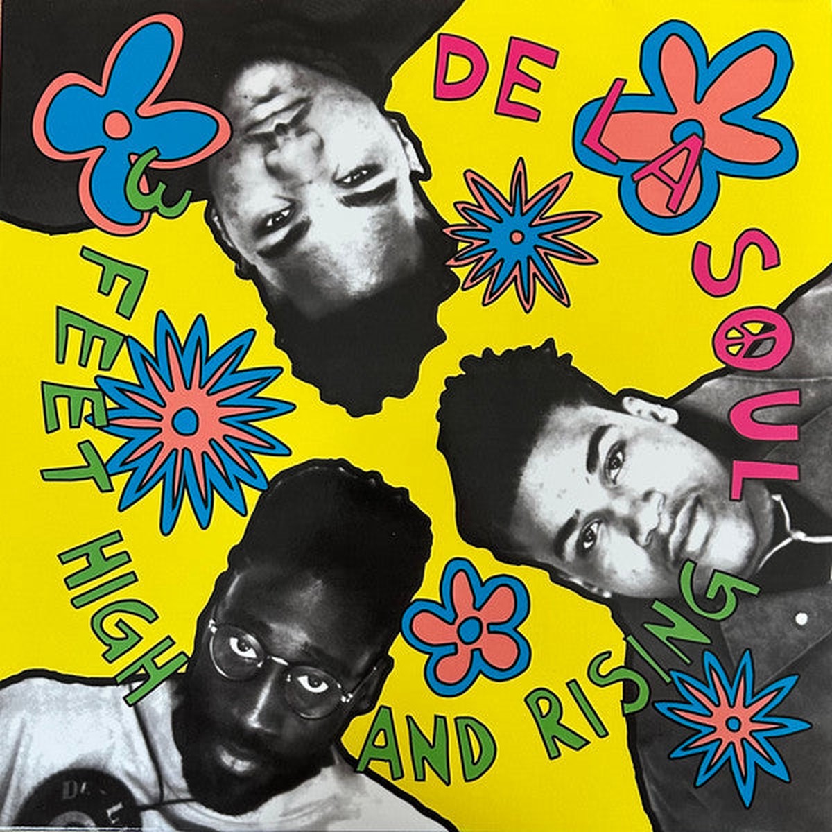 De La Soul - 3 Feet High And Rising (2xLP, Album, RE, Yel)