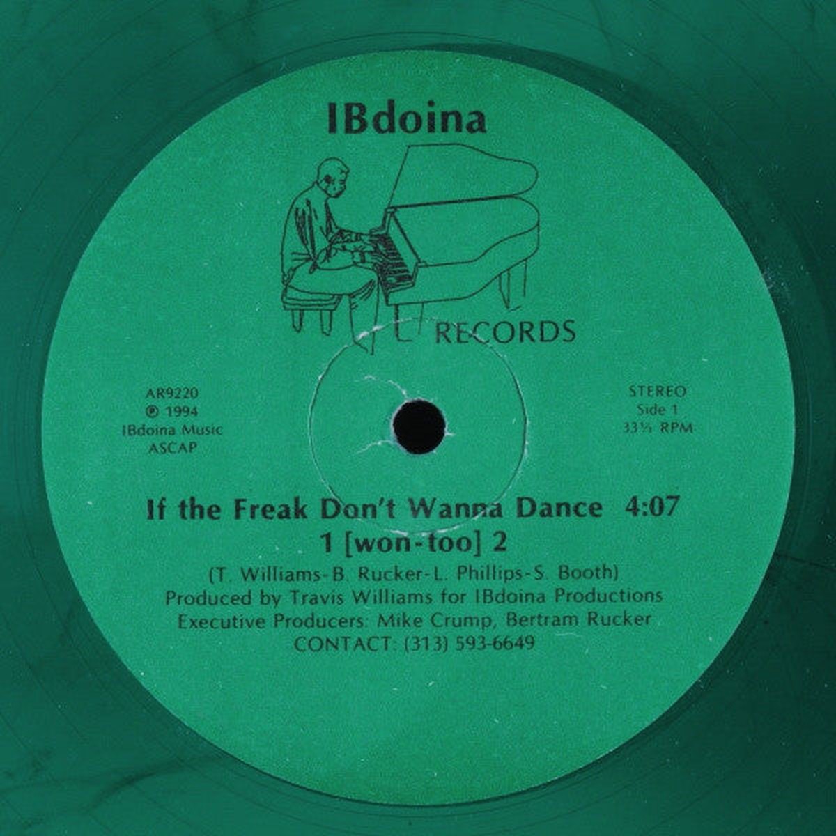 1[Won-Too]2 - If The Freak Don't Wanna Dance (12", gre)