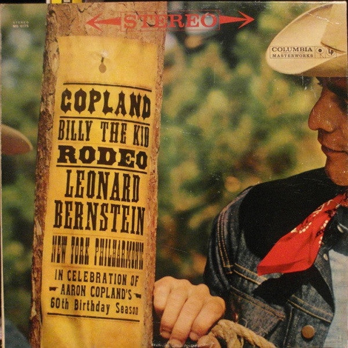 Aaron Copland, Leonard Bernstein, New York Philharmonic - Rodeo & Billy The Kid (LP, RP)