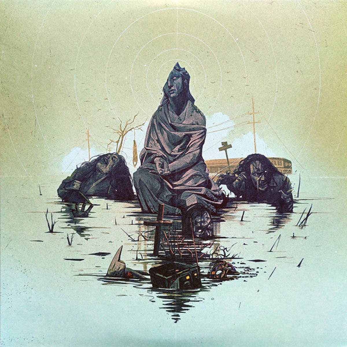 Michael David Peter, Joshua Mosley - The Walking Dead Saints & Sinners Original Soundtrack (Complete Collection) (LP, Cle + LP, Gre + LP, Red + Album, Dlx)