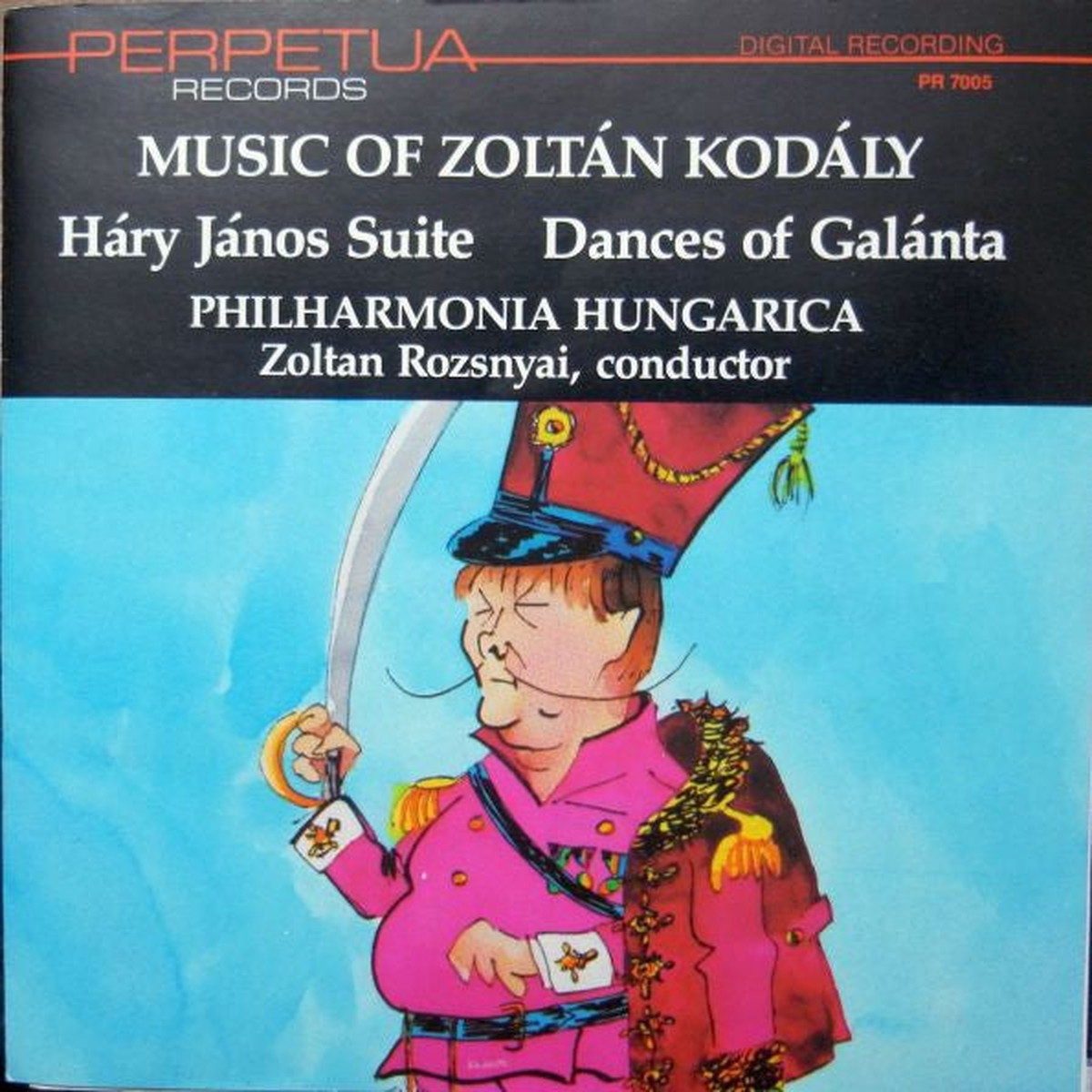 Zoltn Kodly, Philharmonia Hungarica, Zoltan Rozsnyai - Music Of Zoltn Kodly (CD)