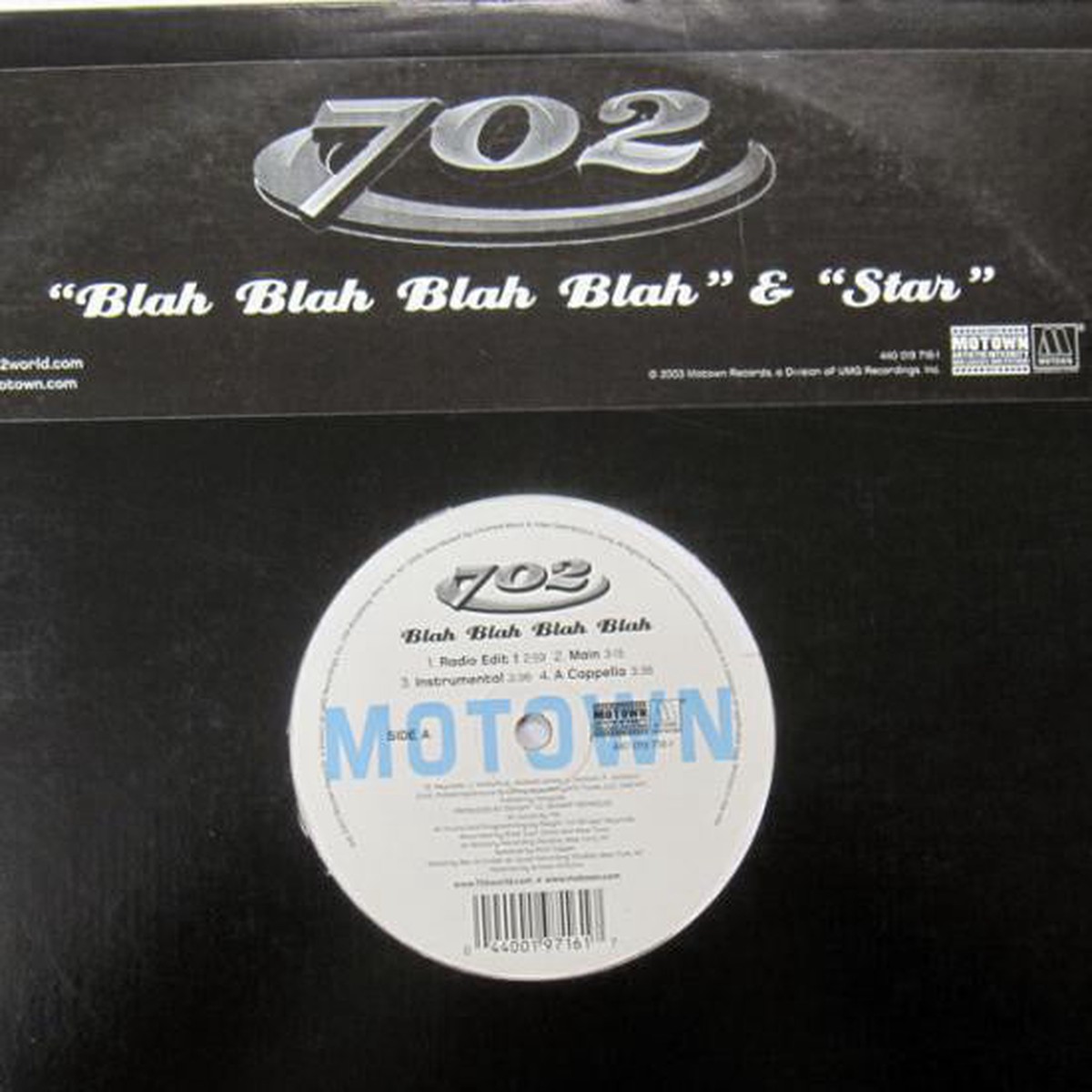 702 - Blah Blah Blah Blah / Star (12", Single)