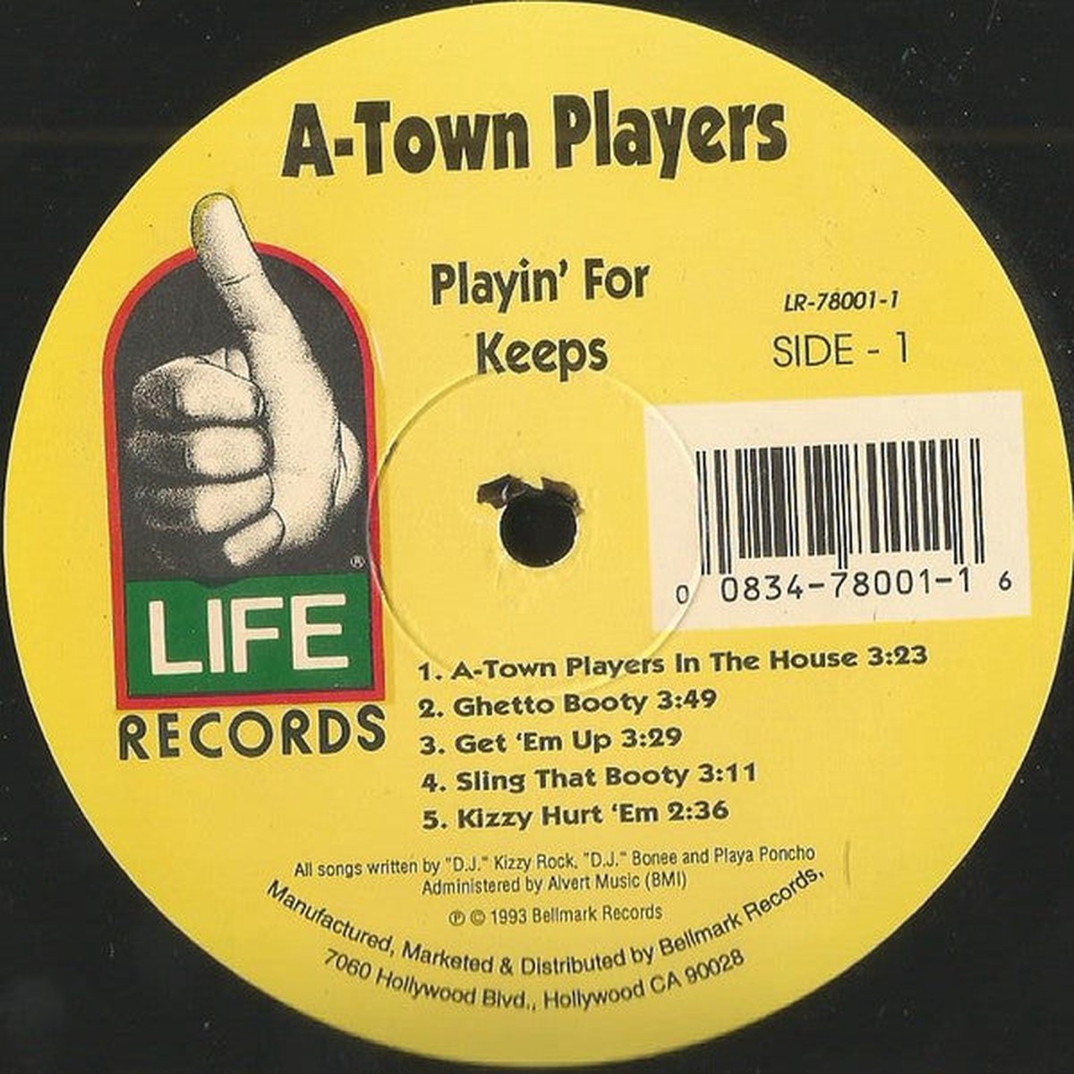 A-Town Players - Playin' For Keeps (LP, Album)