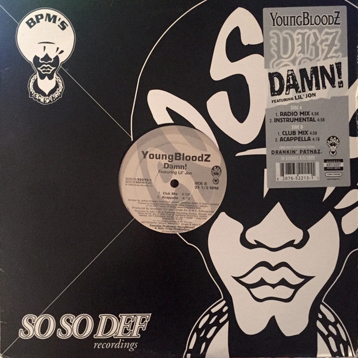 YoungBloodZ - Damn! (12")