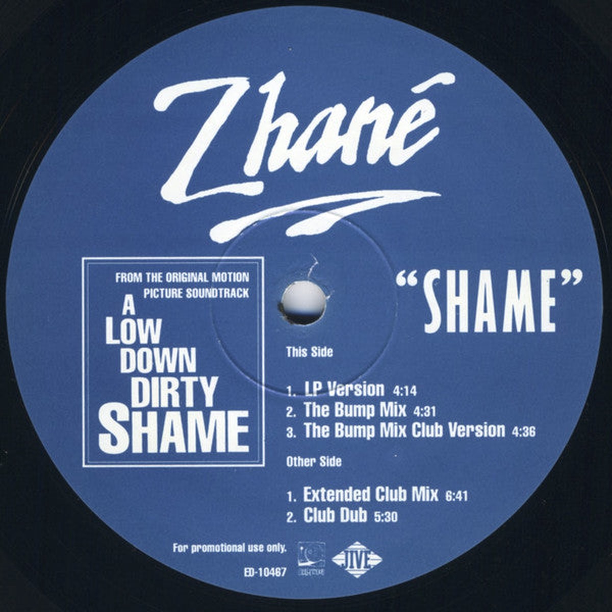 Zhan - Shame (12", Promo)