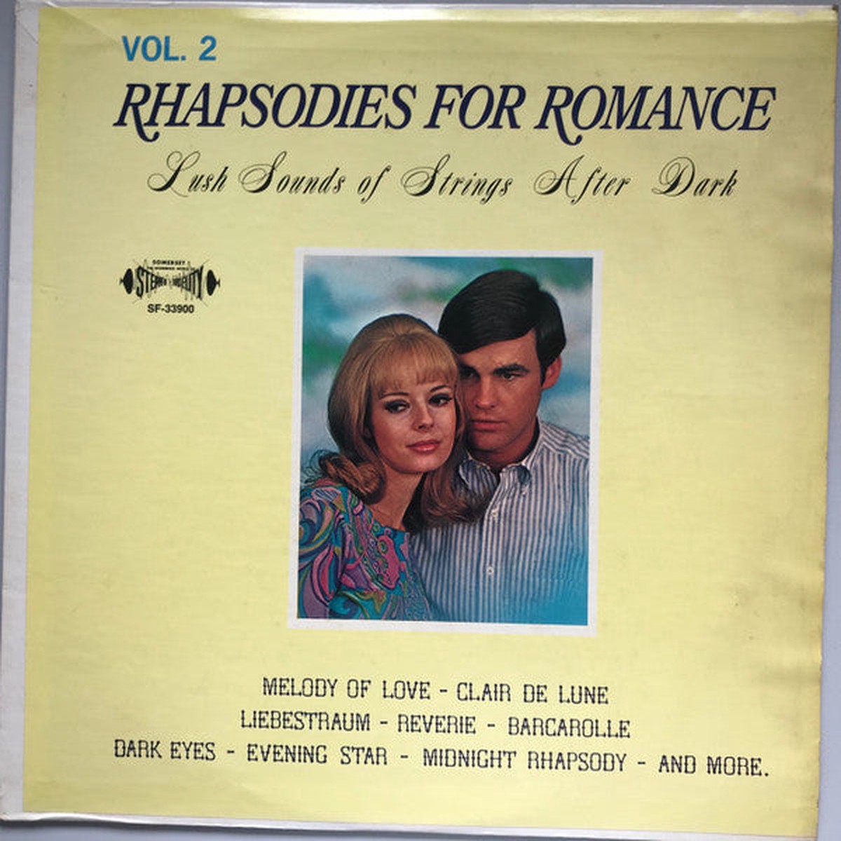 101 Strings - Rhapsodies For Romance: Vol. 2 (LP, Album)