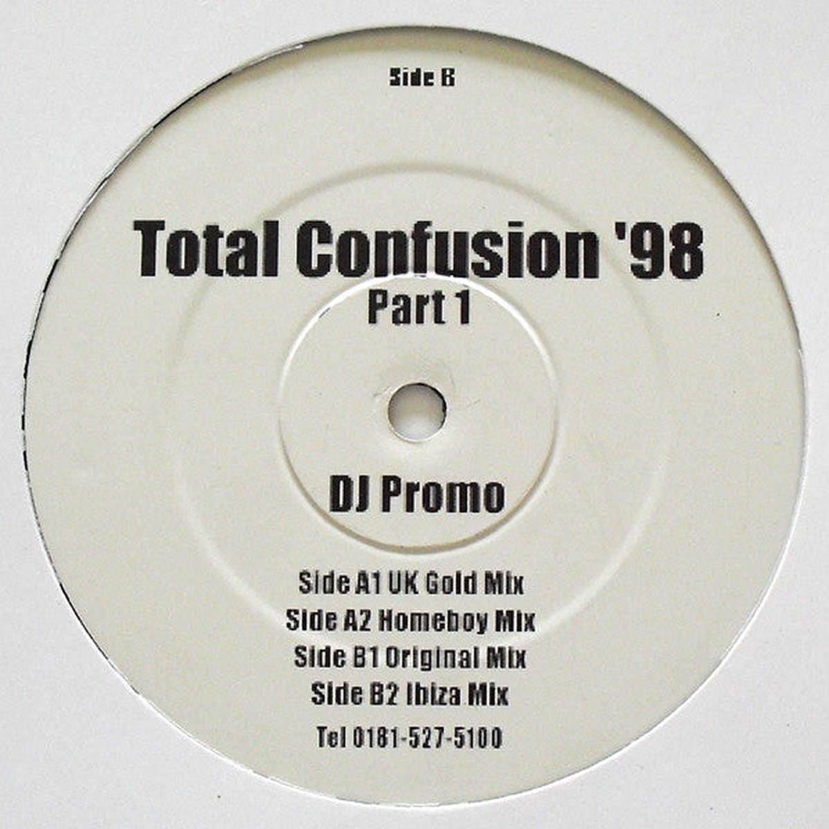 A Homeboy, A Hippie & A Funki Dredd - Total Confusion '98 (2x12", Promo)
