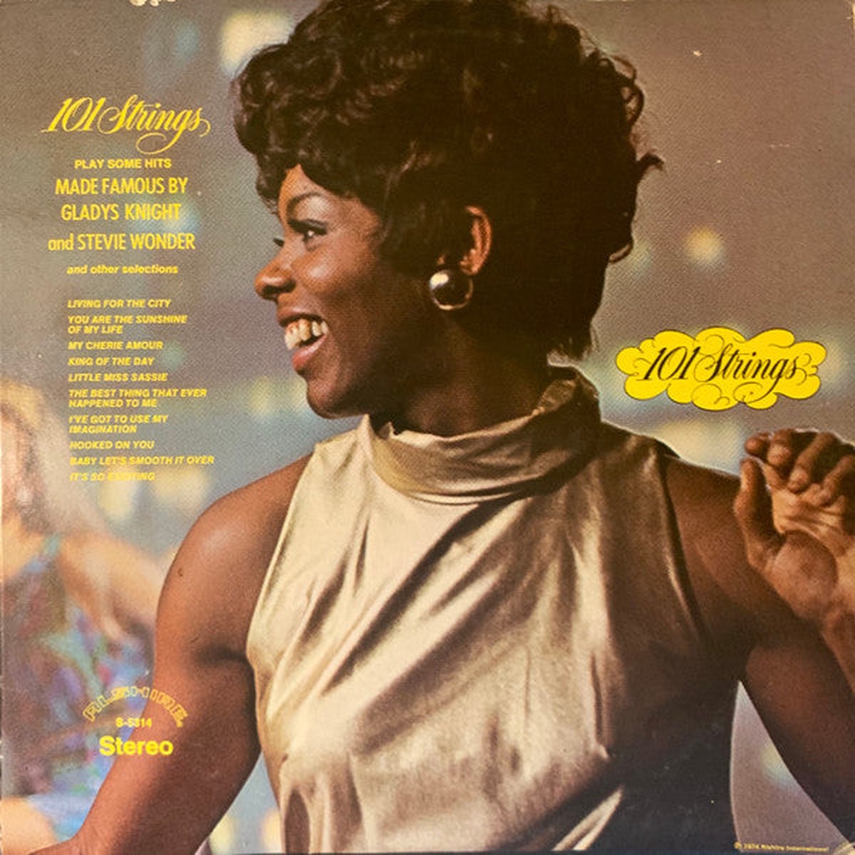 101 Strings - 101 Strings Play Some Hits Made Famous By Gladys Knight And Stevie Wonder (LP, Album)