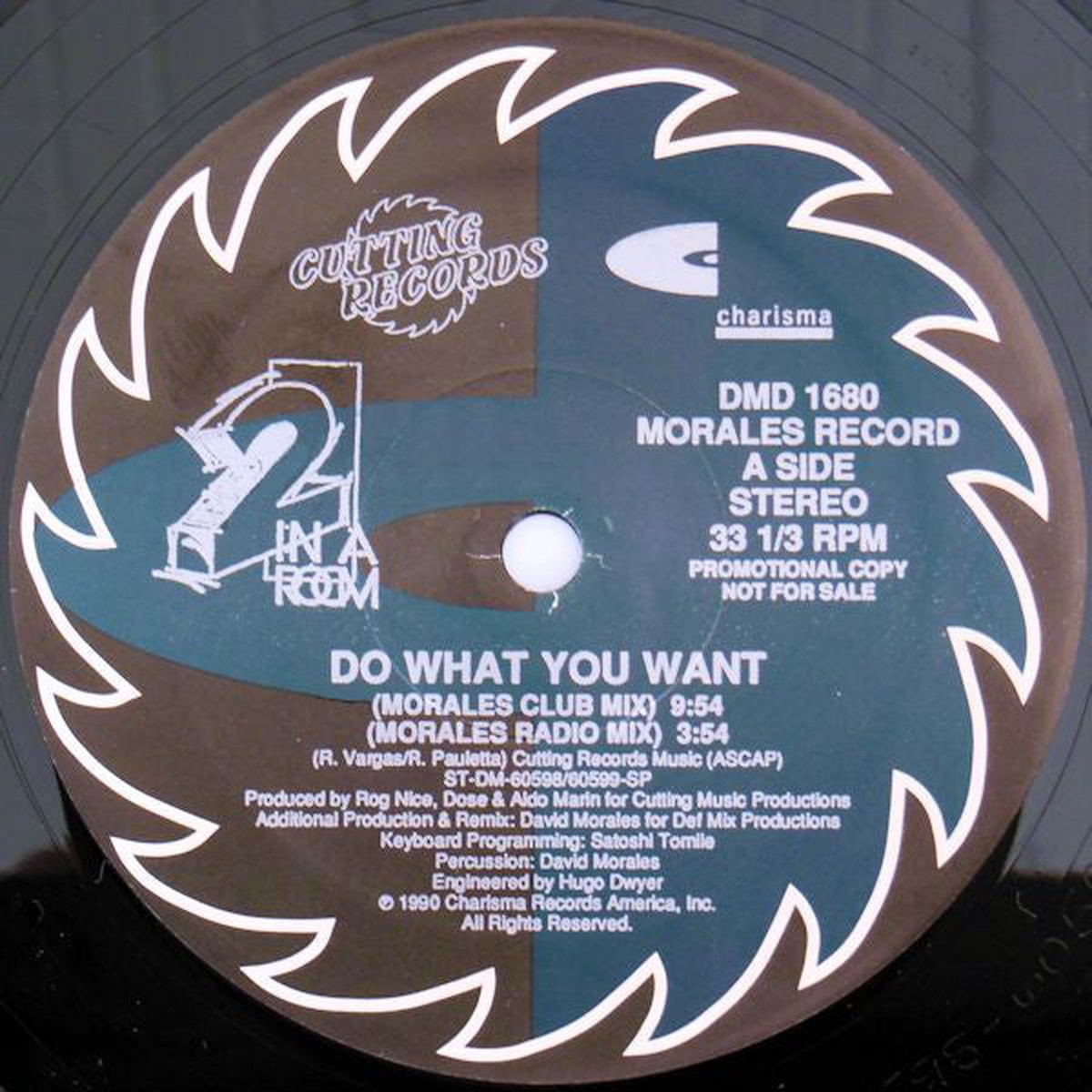 2 In A Room - Do What You Want (2x12", Promo, S/Edition)