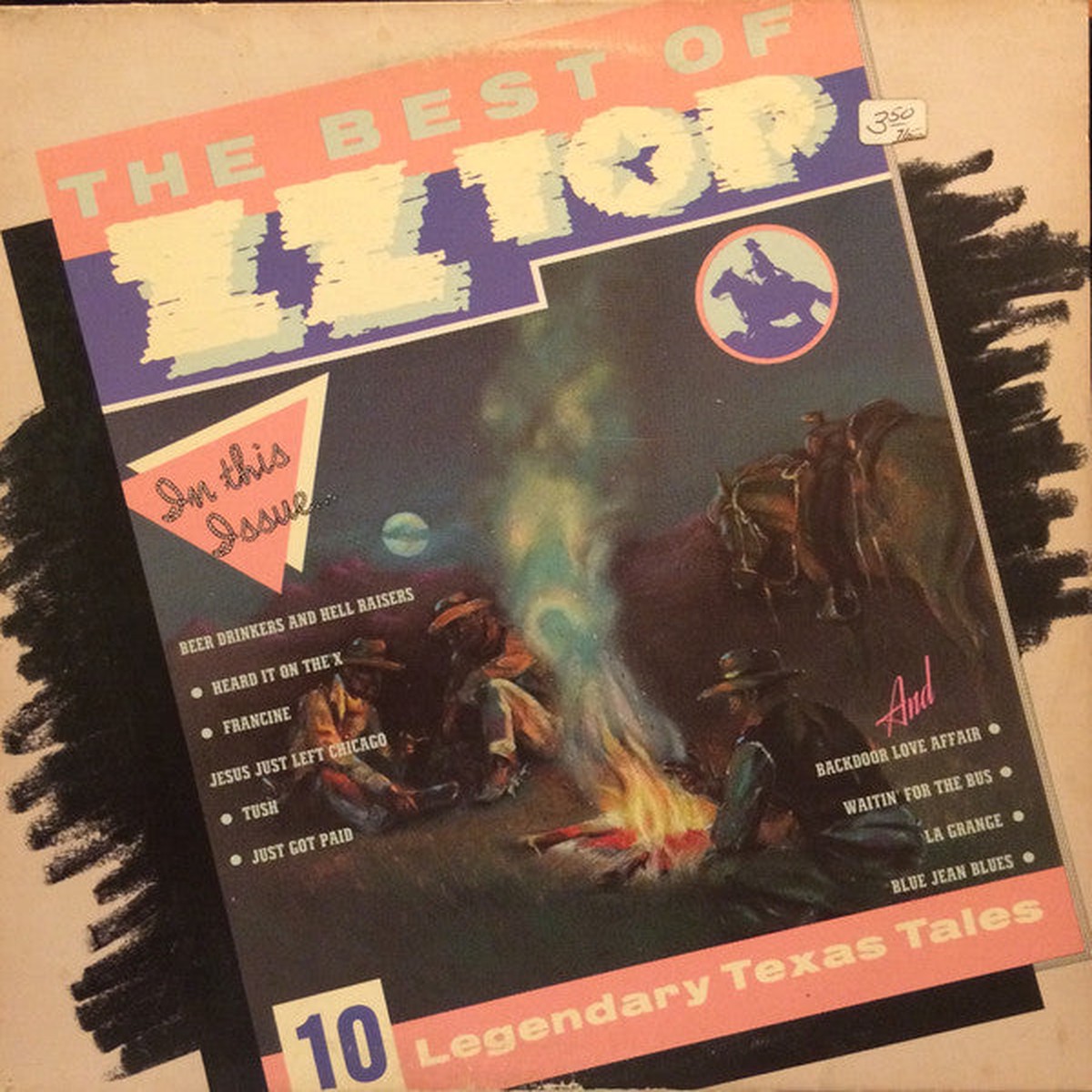 ZZ Top - The Best Of ZZ Top (LP, Comp, Club, RE)