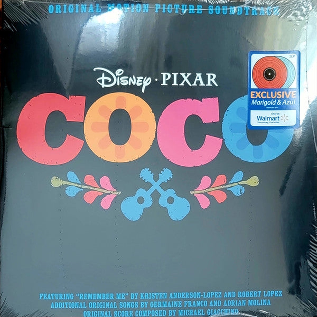 Michael Giacchino, Various - Coco (Original Motion Picture Soundtrack) (LP, Mar + LP, Azu + Album, RE)
